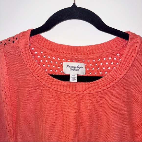 100% cotton coral sweater- American Eagle Outfitters - Picture 3 of 10